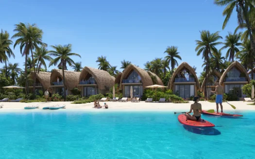 Beach-Front 1st Line Luxurious Villa in Upscale Radisson Resort Complex with Direct Unobstructed Ocean View