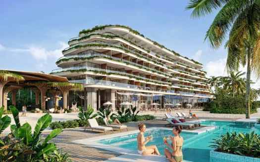 Ocean-Front Standard Apartment Unit in Upscale Radisson Resort Complex with Direct Unobstructed Ocean View, 6th Floor