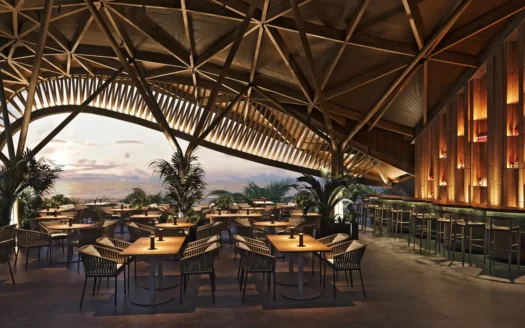 Deluxe 1 BR Apartment, 1st Line Oceanfront Luxury Hotel, Mountain Agung View, Virgin Beach
