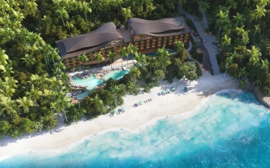 Deluxe 1 BR Apartment, 1st Line Oceanfront Luxury Hotel, Mountain Agung View, Virgin Beach